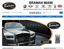 Tablet Screenshot of bramanmiami.com